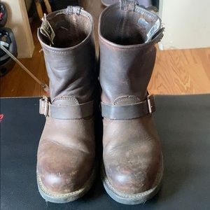 Frye motorcycle booties
